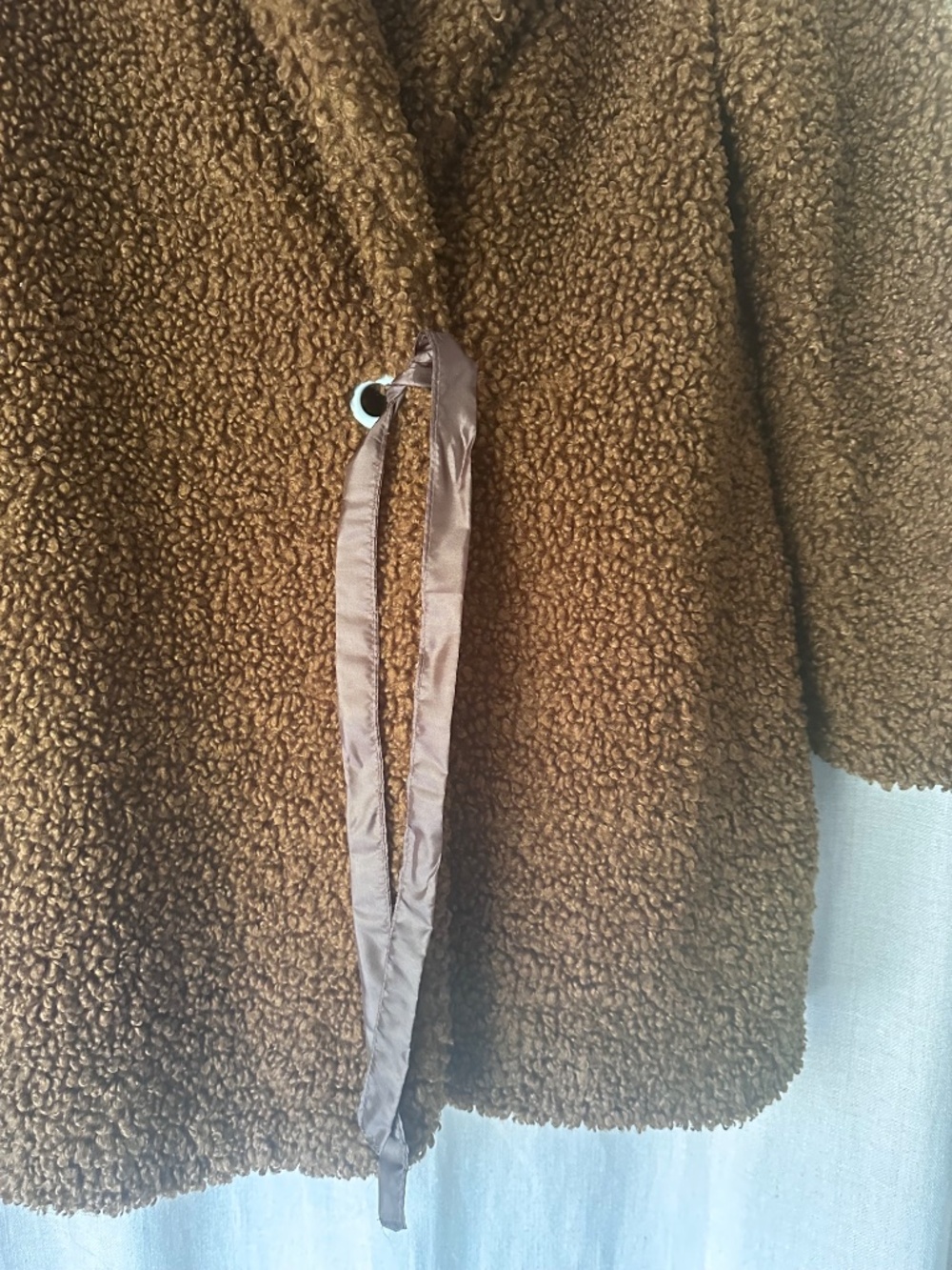 Max Studio Teddy Coat. - Picture 3 of 5